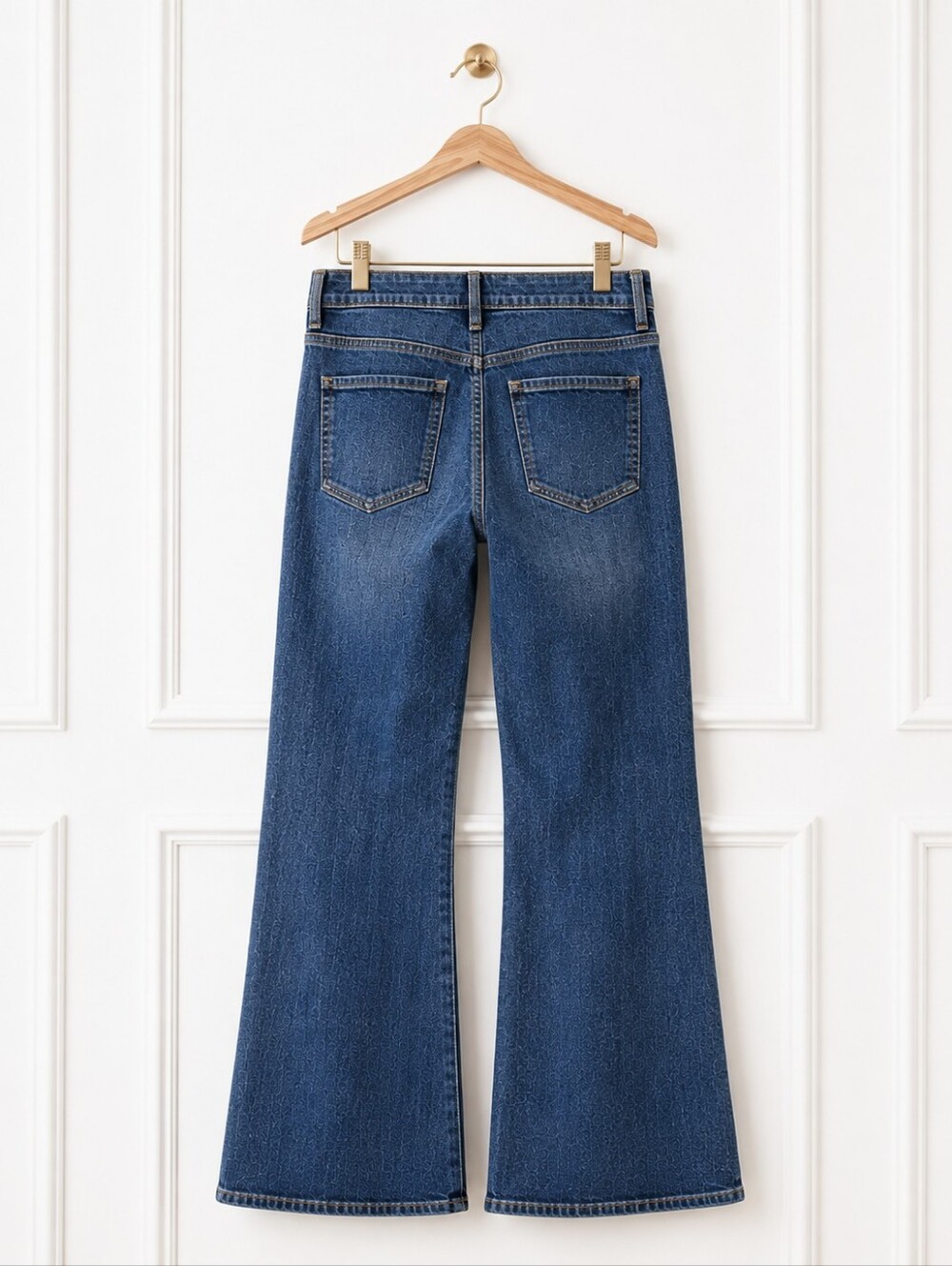 Cosmic Blue Love Blue Bootcut Flare Jeans Size 29 | Mid Rise Stretch Denim - Picture 6 of 8